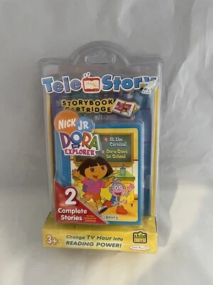 Tele Story Interactive Storybook System Dora The Explorer cartucho de livro NOVO - Imagem 1 de 2