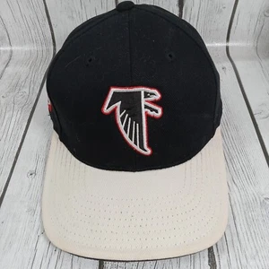 Vintage Atlanta Falcons Hut Strapback schwarz zweifarbig niedriges Profil Sport Spezialitäten - Bild 1 von 7
