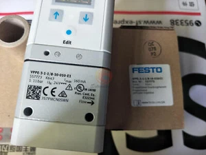 One New FESTO Proportional Valve VPPE-3-1-1/8-10-010-E1 557773 - Picture 1 of 4