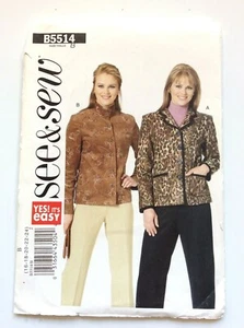 Butterick B5514 Misses' Jacket Size B (16-18-20-22-24) - Bild 1 von 3