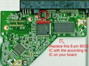 Tarjeta Controladora para discos duros WD PCB 2060-771640-003 Rev A