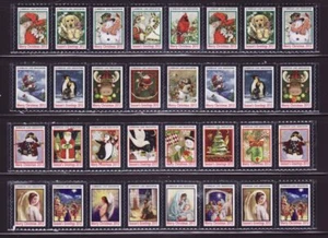 2012 ALA Test Design U.S. Christmas Seal Collection & Stock Sheet - Picture 1 of 6