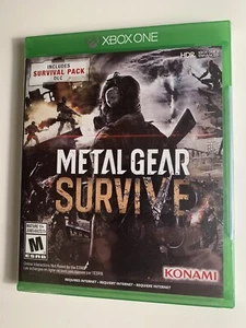 Metal Gear Survive Includes Survival Pack DLC: Xbox One XB1 Series X NEW SEALED! - Picture 1 of 3