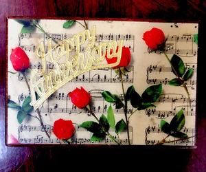 American Music Box Co. Happy Anniversary Song Anniversary Waltz Musical Memory - Picture 1 of 10