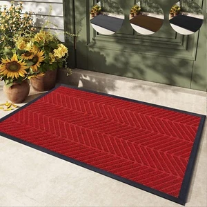 Barrier Mat Entrance Door Mat Heavy Duty Non Slip Dirt Trapper Rubber Back Rugs - Picture 1 of 38