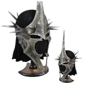 Elmetto Re Strega Nazgul Signore degli Anelli | Prop Armatura Cosplay Fantasy Medievale - Foto 1 di 17