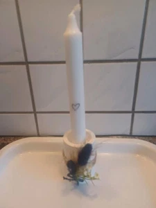 Kerzenleuchter / Kerzenständer aus Beton, Stein oder ähnliches - Bild 1 von 1