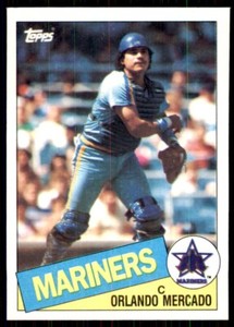 1985 Topps. Orlando Mercado A Baseball Cards #58