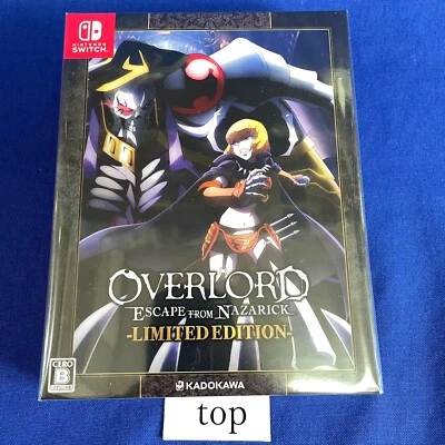 Nintendo Switch OVERLORD ESCAPE FROM NAZARICK Edición Limitada sin abrir Foto 1 de 4