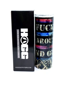 F**ck Around and Find Out Bad Ass Hogg Tumbler 20 oz. - Picture 1 of 6