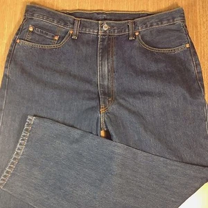 Pantalones de mezclilla LEVI'S 550 AJUSTE RELAJADO 40x30 medianos lavados en piedra *XLNT USC* J060916 - Imagen 1 de 2