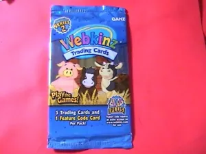 TARJETAS COLECCIONABLES COMERCIALES WEBKINZ IMPRESAS EN CANADÁ SERIE 2 - Imagen 1 de 4