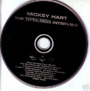 Grateful Dead MICKEY HART Interview HOUR LONG Radio PROMO CD 1998 USA MINT