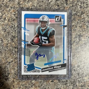 Donruss 2023 - Autógrafos de novato con clasificación #312 Jonathan Mingo (AU, RC) - Imagen 1 de 2