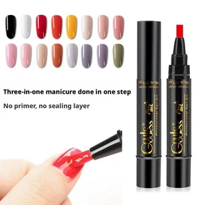3 in 1 Nail Gel Pen Cute Gutess Nail Art Pen - Picture 1 of 40