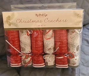 My Mind's Eye Paper Goods Christmas Crackers Set of 12 - Picture 1 of 9