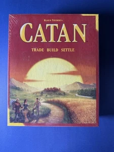 Klaus Teuber's CATAN Trade Build Settle Card/Board Game Brand NEW - Picture 1 of 2