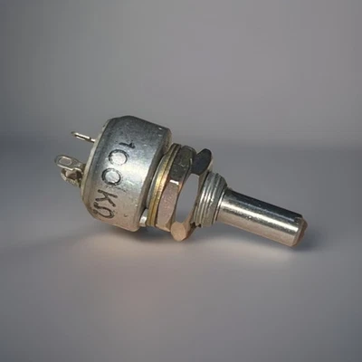 Ruwido 100kΩ Linear - 4mm - KERAMIK Poti HiFi - Drehpotentiometer - Vintage -NOS - Bild 1 von 3