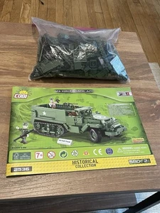 COBI Historical Collection M3 Half-Track Building Block Set #2536 (DISASSEMBLED) - Picture 1 of 3