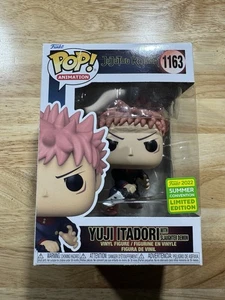 Funko Pop Animation 1163 Yuji Itadori Slaughter Demon Jujutsu Kaisen SDCC Shared - Picture 1 of 7