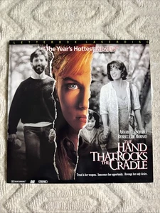 The Hand That Rocks the Cradle 1992 LASERDISC Rebecca DeMornay Annabella Sciorra - Picture 1 of 2