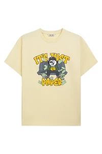 UNFAIR ATHLETICS T-Shirt "PB Paper Easy Fit" | Lemongras ❌ SALE ❌ UPE 39,99 € - Picture 1 of 3