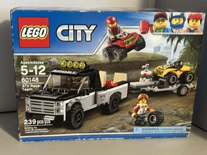 LEGO CITY *ATV RACE TEAM* SET 60148 *NEW SEALED BOX* 4 WHEELER, QUAD, 4X4 TRUCK - Picture 1 of 6
