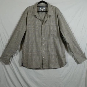 Joseph Abboud Herren grau Schottenkaro Print Button Down Hemd Big Tall Größe XLT - Bild 1 von 7