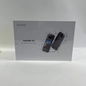 New Insta360 X4 Motorcycle Bundle 72MP 8K 360 VR Camera CINSABMA - Picture 1 of 3