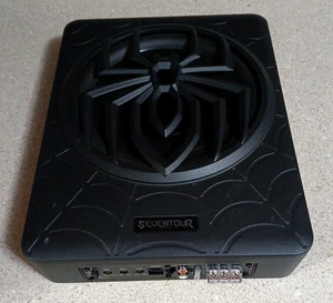 Seventour ST-1000 300w 10" Slim Active Underseat Car/Truck Subwoofer - Picture 1 of 6