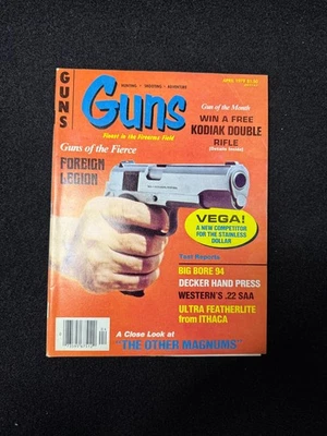 Vintage Guns Magazine, April 1979 - Hunting, Shooting, Adventure - Image 1 of 4