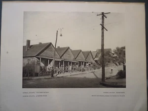 Colored Section Atlanta Georgia African American 1927 Edward Hoppe Photogravure - Picture 1 of 2