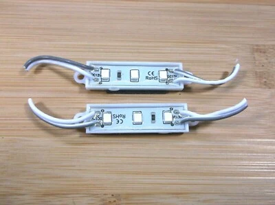 2 luces de cortesía LED impermeables súper brillantes BBT 12 voltios azules Foto 1 de 2