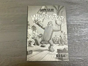 Woody Pop Sega Game Gear Manual - Imagen 1 de 5