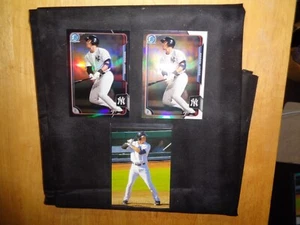 Aaron Judge: 2015 Bowman Draft Chrome Asia Black Refractor/Base Refractor + Bonus - Bild 1 von 7