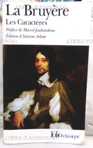 LES CARACTÈRES, LA BRUYÈRE, ÉDITIONS FOLIO CLASSIQUE, 2004 - Picture 1 of 16