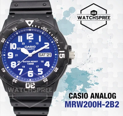 Casio Diver Look Analog Watch MRW200H-2B2 - image 1 of 3
