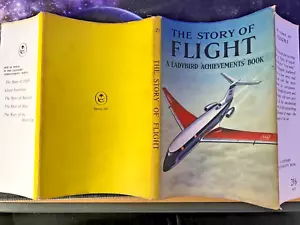 Ladybird Book Series 601 Story Of Flight With Dust Jacket B5 - Picture 1 of 7