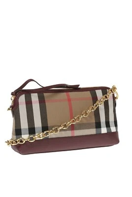 BOLSO BANDOLERA ABINGDON CUERO DERBY DERBY BURBERRY HOUSE NUEVO CON ETIQUETAS Foto 1 de 4