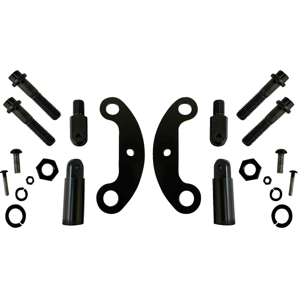 2000-2022 for Harley Road King EFI FLHR CUSTOM DYNAMICS Fog Light Mount Black - Image 1 of 1