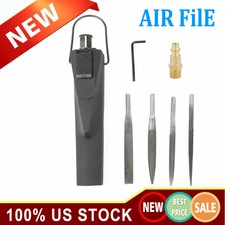 Pneumatic Air File Includes 4 Files flat cut, half round, 1 Round & 1 Triangular