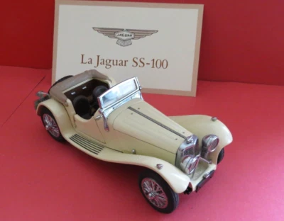 FRANKLIN MINT 1/24 JAGUAR SS - 100 - Photo 1/4