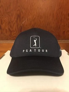 NEW ~ PGA Tour Airflux Mesh Golf Hat/Cap ~ Official Licensed NAVY - Picture 1 of 5