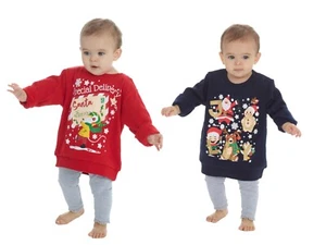 Sudadera Navidad Bebé 3-24 Meses Dos Diseños 100% Algodón - Imagen 1 de 11