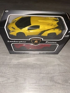 Braha Lamborghini Veneno Scale 1:24 Full Function R/C(Yellow) new ship fast - Picture 1 of 3