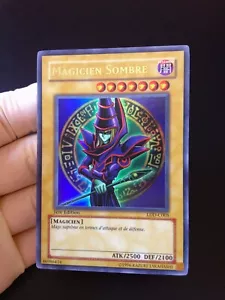 YUGIOH MAGICIEN SOMBRE DARK MAGICIAN LOB LDD-C005 1ST EDITION CANADIAN-FRENCH NM - Foto 1 di 6