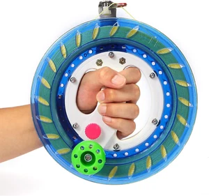 Kite Reel and Kite String with Reel, 8 Inches Dia Includes 1000Ft Line High Stre - Picture 1 of 12