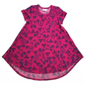Disney Girls Swing Dress - Mickey Mouse - Lularoe Scarlett - Picture 1 of 1