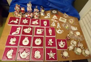 Auswahl Vintage Royal Albert Old Country Roses Sammlerstück Christbaumschmuck - Bild 1 von 51