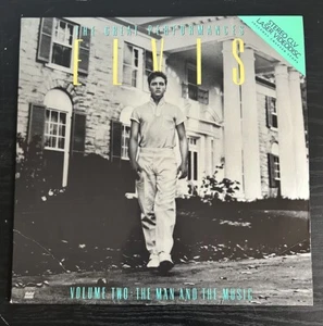 Presley ELVIS - The Great Performances Vol.2 Man and His Music NEW LASERDISC - Picture 1 of 5